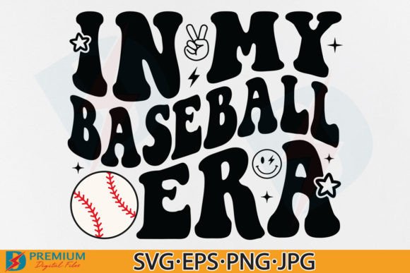 Baseball Era Graphics for T-Shirt Designs