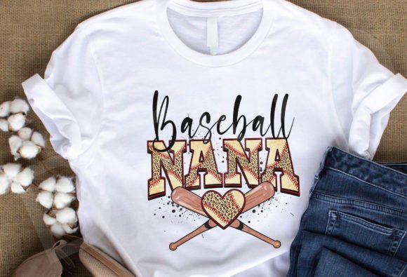 Baseball Nana PNG: Elevating T-Shirt Designs & Graphics