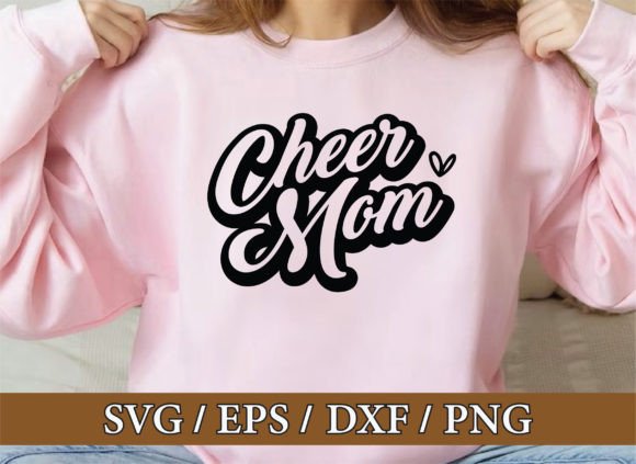 Cheer Mom SVG: Game Day Graphics & T-Shirt Designs