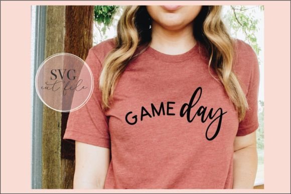 Game Day Shirt SVG: Graphics for T-Shirt Designs