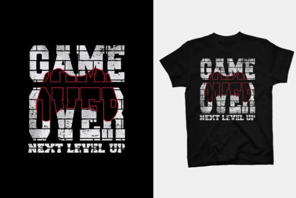 Game Graphics for T-Shirt Designs