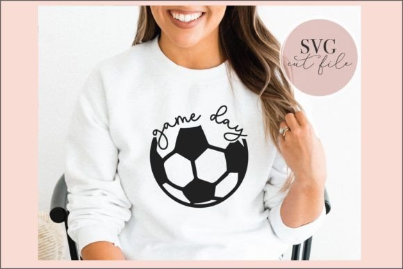 Soccer Game Day SVG for Graphics & T-Shirt Designs